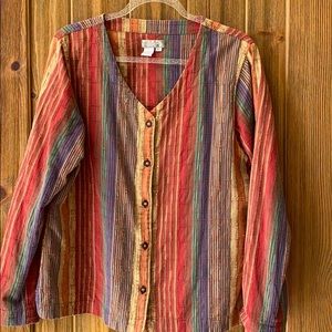 Territory Ahead top. Great fall colors